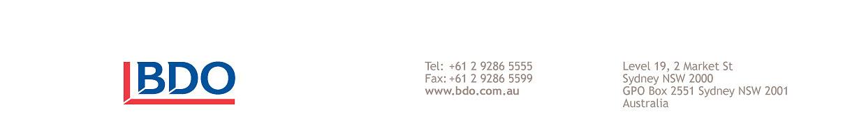 BDO Address